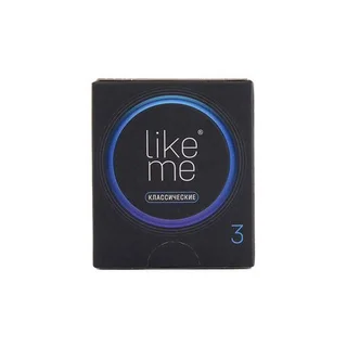 Презервативы Like ME классические 3 шт