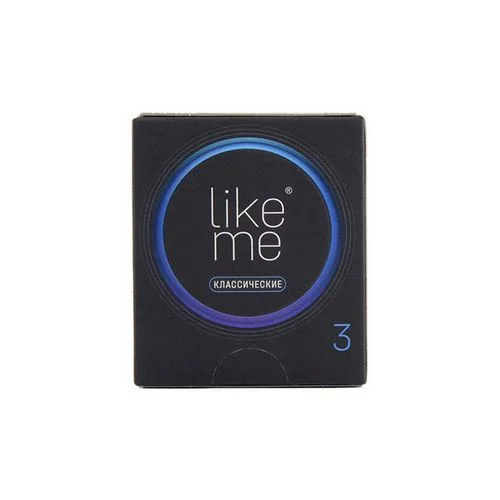 Презервативы Like ME классические 3 шт