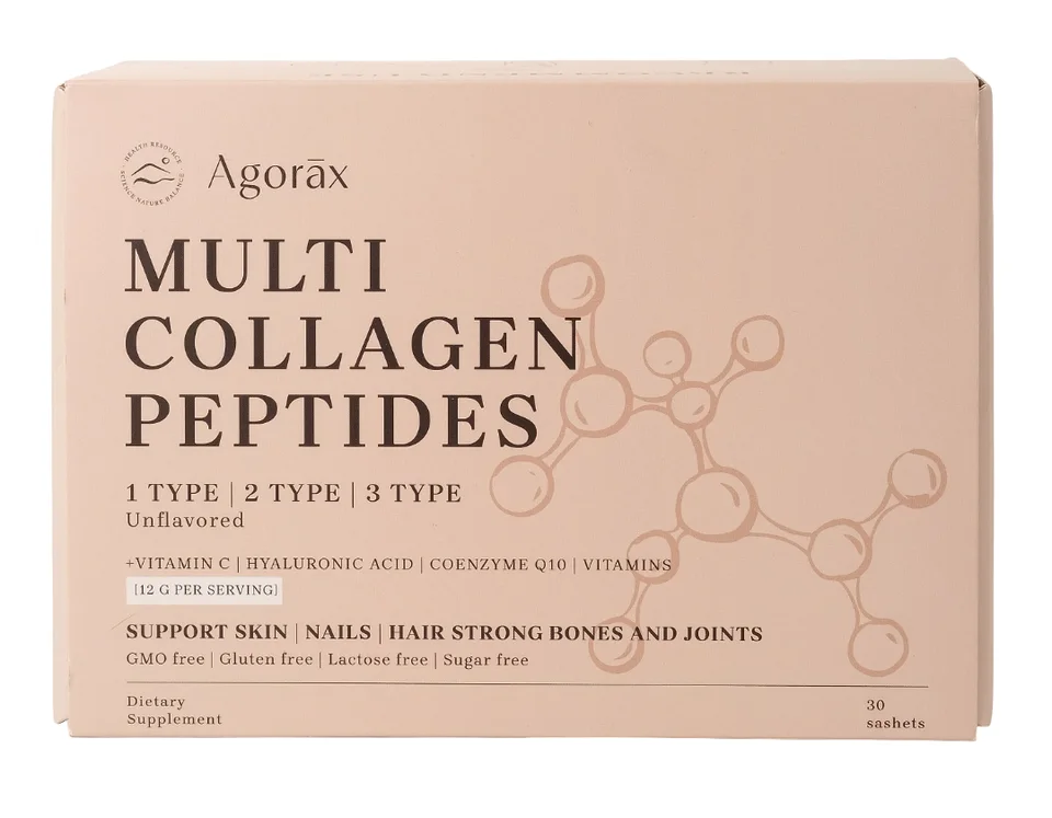 Агоракс Мульти Коллаген Пептид (Agorax Multi Collagen Peptides), саше-пакетик 12г. 30 шт.