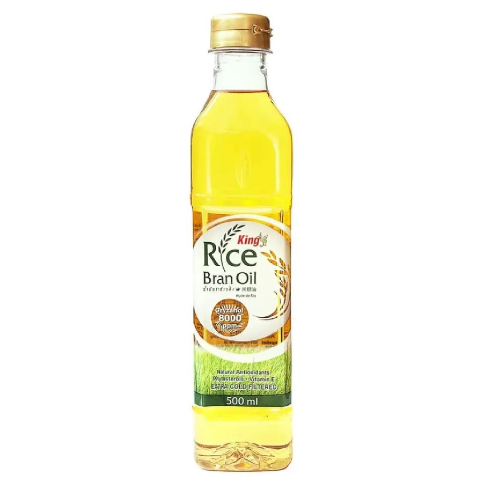 Масло рисовых отрубей, 500 мл, King Rice Bran Oil / Кинг Райс Бран Ойл