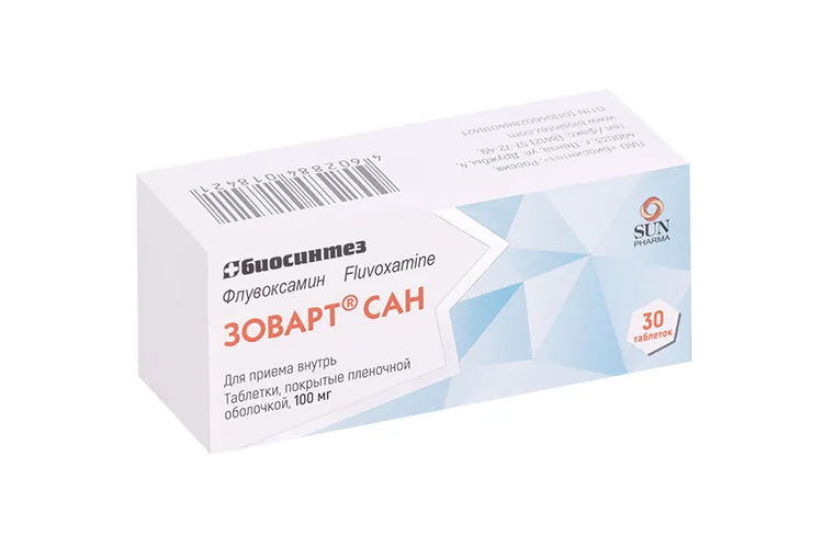 Зоварт САН таблетки 100 мг 30 шт