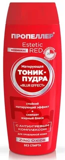 Пропеллер Эстетик Ред Тоник-пудра матирующая Цинк оксид 100 мл
