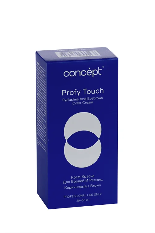 Крем-краска Concept для бровей и ресниц Profy Touch коричневый