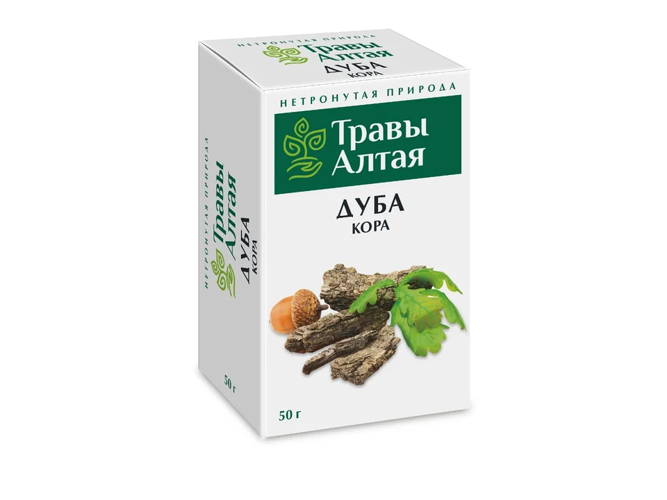 Дуба кора кора 50 г