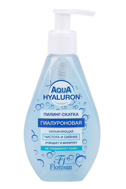 Пилинг-скатка Floresan Aqua Hyaluron гиалуроновая 150 мл