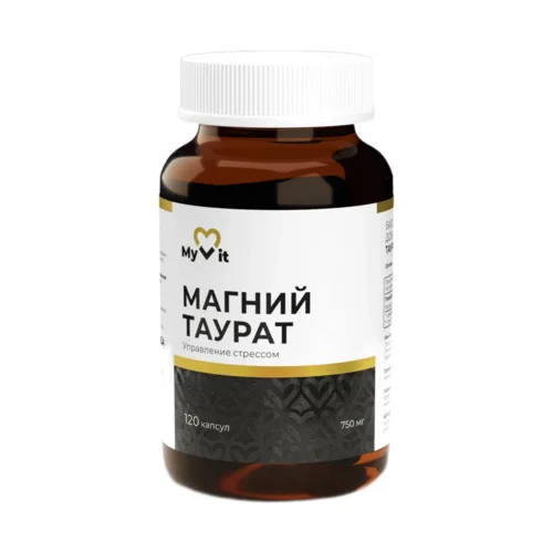 Магний таурат MyVit, 120 шт, капсулы
