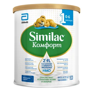 Симилак смесь молочная Комфорт 1 375 гр