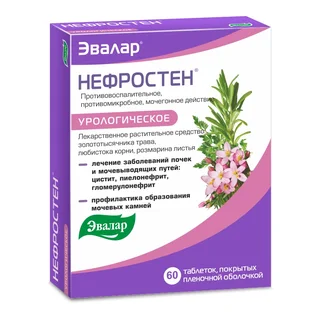 Нефростен таблетки покрытые пленочной оболочкой 60 шт