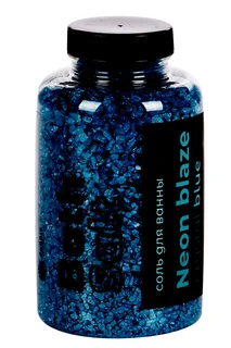 Соль для ванны Neon Blaze Crystal blue 500 гр