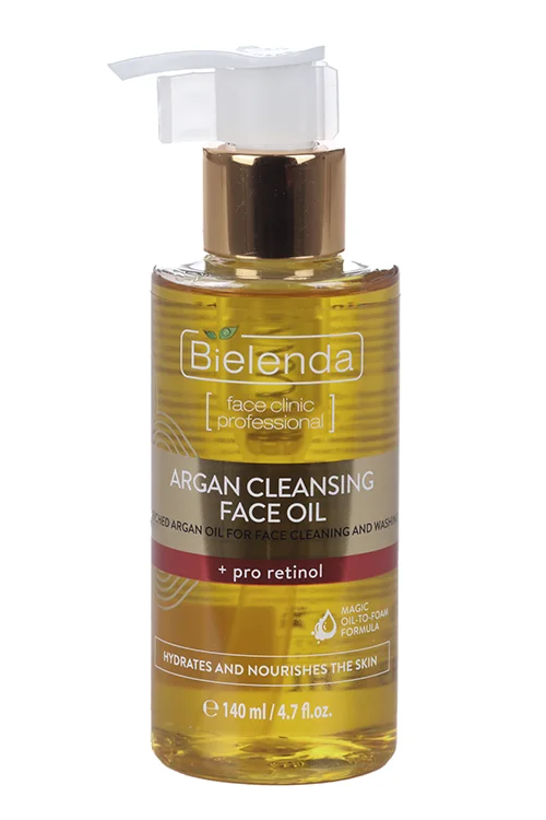 Масло Bielenda PRO-Retinol для умывания гидрофильное аргановое 140 мл