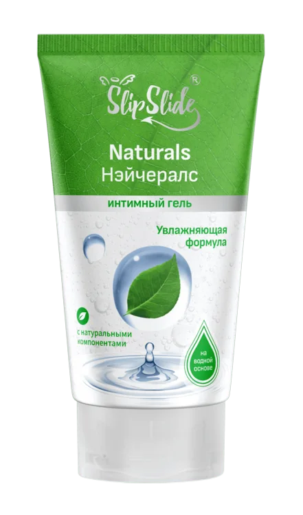 Гель-смазка интим СлипСлайд увлажняющая формула (Naturals) 150 мл