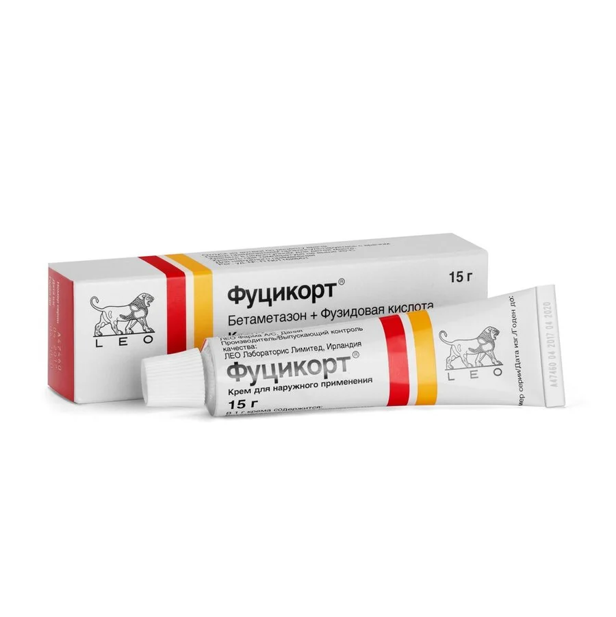 Фуцикорт крем 2 % 15 г