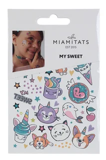 Тату переводные Miamitats Kids My sweet (mini) (6820)