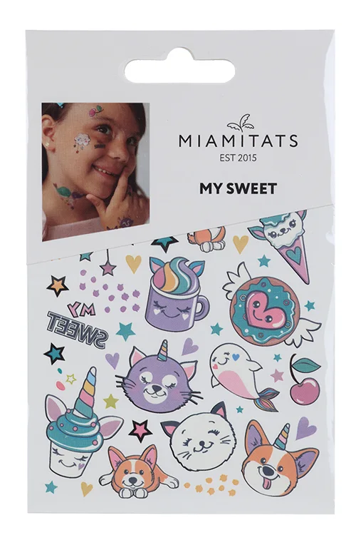 Тату переводные Miamitats Kids My sweet (mini) (6820)