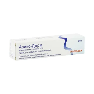 Азикс-Дерм Крем для наружного применения 20% Туба 30 гр