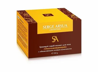 Скраб-пилинг Serge Arsua Омолаживающий грязевый для тела, 350 г