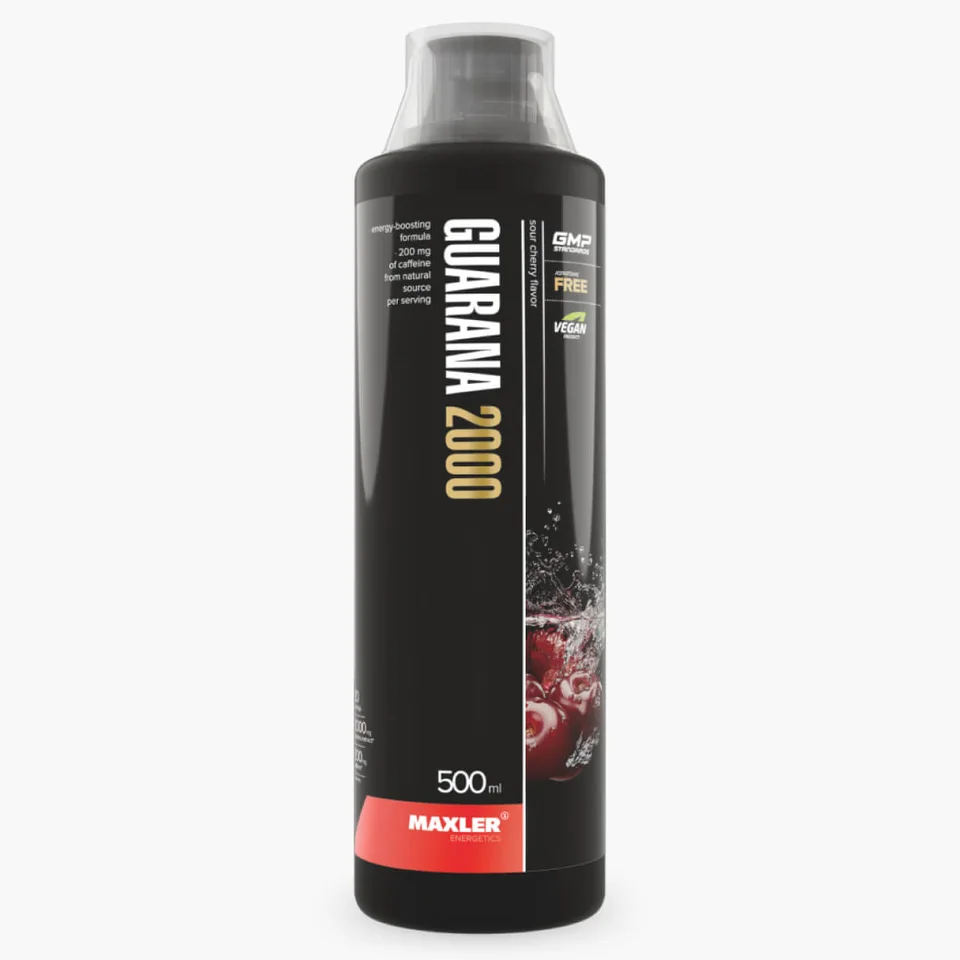 Гуарана 2000, со вкусом вишни, 7*25 мл, Maxler