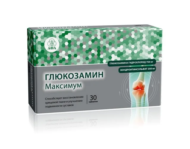 Глюкозамин Максимум ФФ, 30 шт, таблетки
