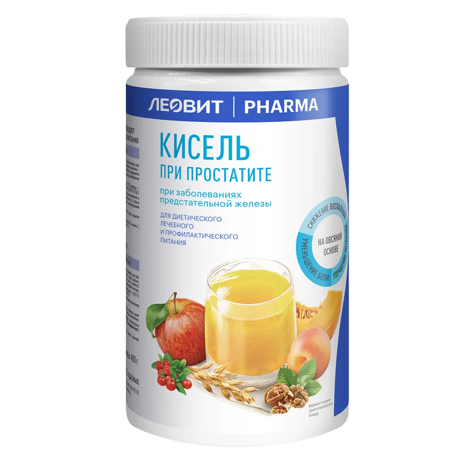 Кисель При простатите, 400 г, Леовит Фарма