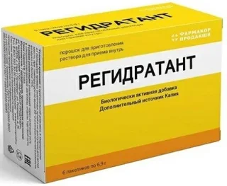 Регидратант пор. для приг. раствора для приёма внутрь 3+ 6 шт