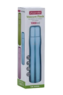 Термос Kamille КМ 2000А из высококачественной стали 1 л