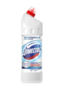Гель чистящий для унитаза Domestos «Ультра белый» 1 л