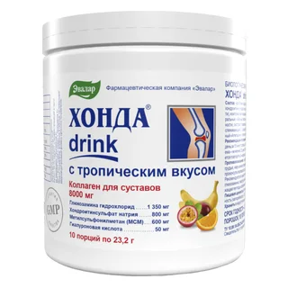 Хонда drink с тропическим вкусом банка 232 гр Эвалар