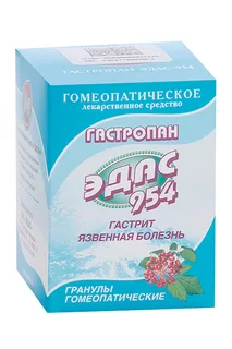 Гастропан Эдас-954 для лечения гастритов язвенной болезни гранулы гомеопатические 20 гр