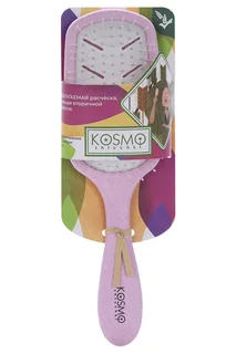 Расческа Kosmoshtuchki массажная БИО 5339-B4 розовая (53339/2)