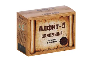 Алфит-5 Слабительный 2 гр 60 шт