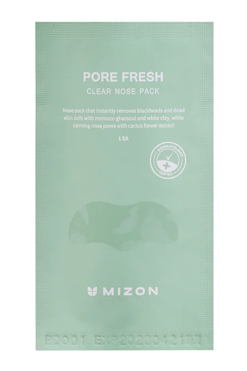 Патчи Mizon Pore Fresh Clear Nose Pack очищающие для носа