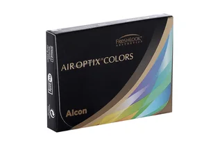 Линзы Alcon Air Optix Colors контакт цвет ежемес (диоптрия -0,00) 2 шт коричневый