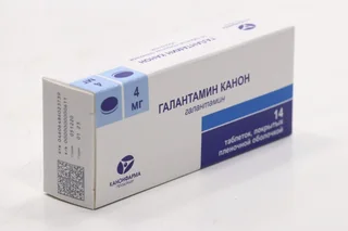 Галантамин Канон 4 мг 14 шт таблетки покрытые пленочной оболочкой