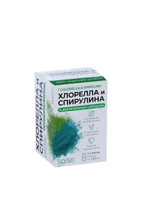 Хлорелла и спирулина 60 шт капсулы растительные