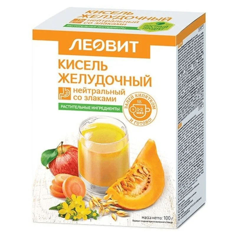 Рецепт Здоровья Кисель Желудочный Нейтральный Пак.20Г 5 шт
