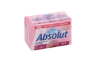 Крем-мыло Absolut 2в1 Дикая орхидея 75 гр 4 шт