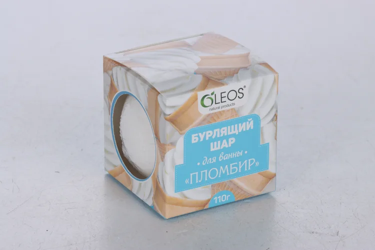 Бурлящий шар Олеос Пломбир 110 гр