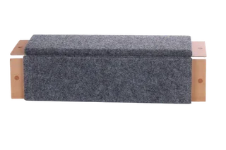 Когтеточка Чистый котик №1Б ковровая угловая 60×14×2 см