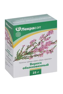 Напиток чайный Дары природы Вереск обыкновенный, 25 г