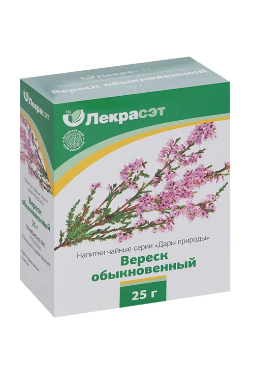 Напиток чайный Дары природы Вереск обыкновенный, 25 г