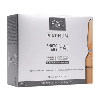 Martiderm Platinum ампулы коррекция фотостарения Гиалуроновая кислота+ 2 мл 10 шт