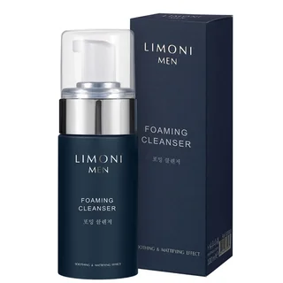 Мужская пенка для умывания для всех типов кожи Foaming Cleanser 100ml Limoni MEN