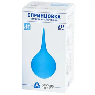 Спринцовка А-13 317 мл С Мягким Наконечником В Коробке