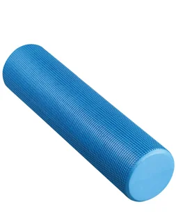 Ролик Indigo Foam roll IN022 массажный для йоги 60×15 см голубой