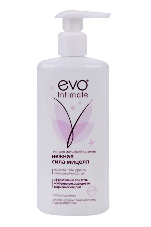 Гель EVO Intimate Нежная сила мицеллярный 250 мл