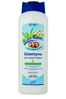 Витэкс Happy Family Шампунь для всех типов волос Алоэ+Ромашка 1000 мл