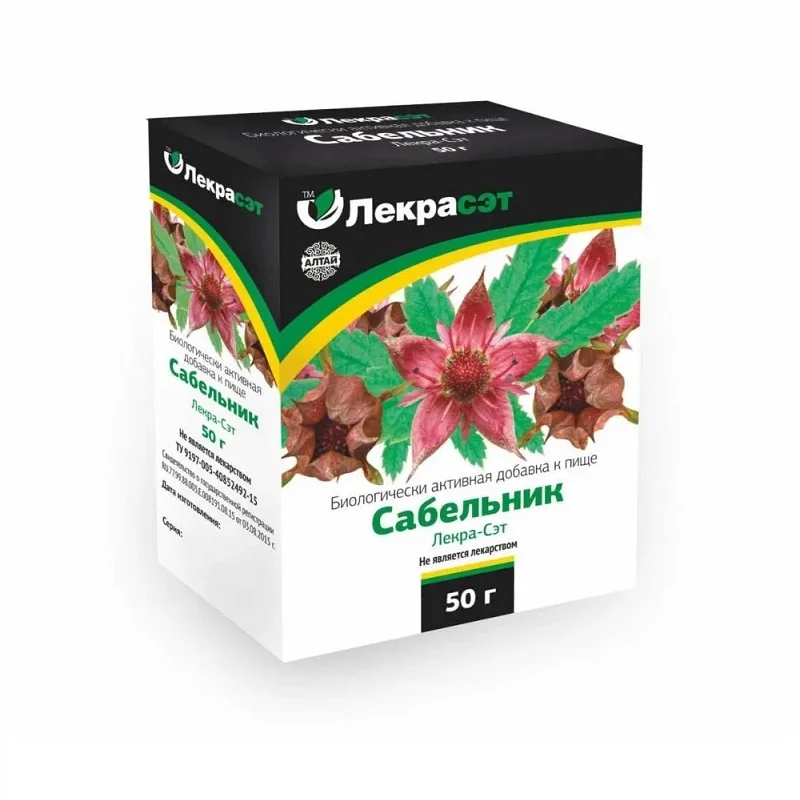 Сабельник Сырье Растительное 50 гр