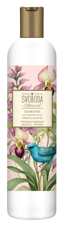 Шампунь Svoboda Объем и легкость для жирных волос, 430 мл