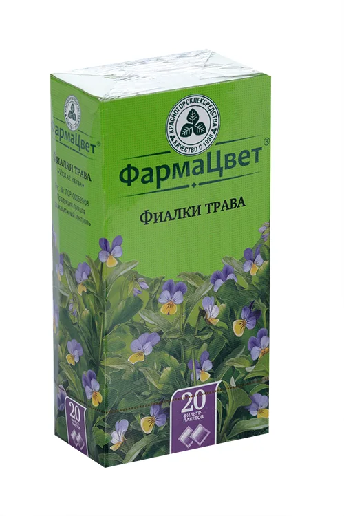Фиалки трава порошок 1.5 г 20 шт