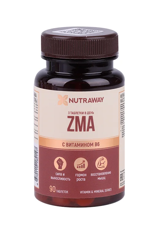 ZMA Nutraway 90 шт таблетки